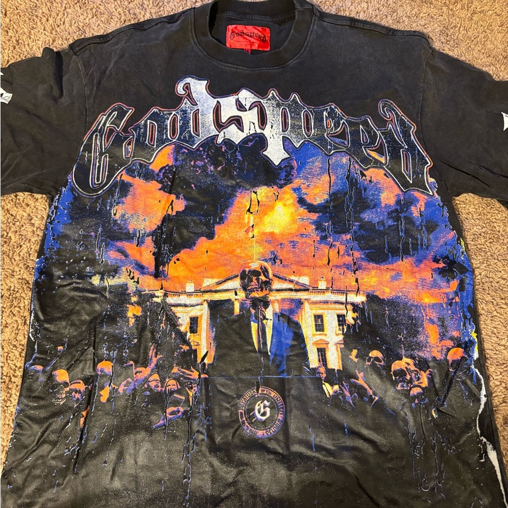 Godspeed Graphic Black T-Shirt